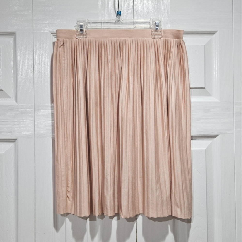 JACQUELINEdeYONG Peach Pleated Skirt
